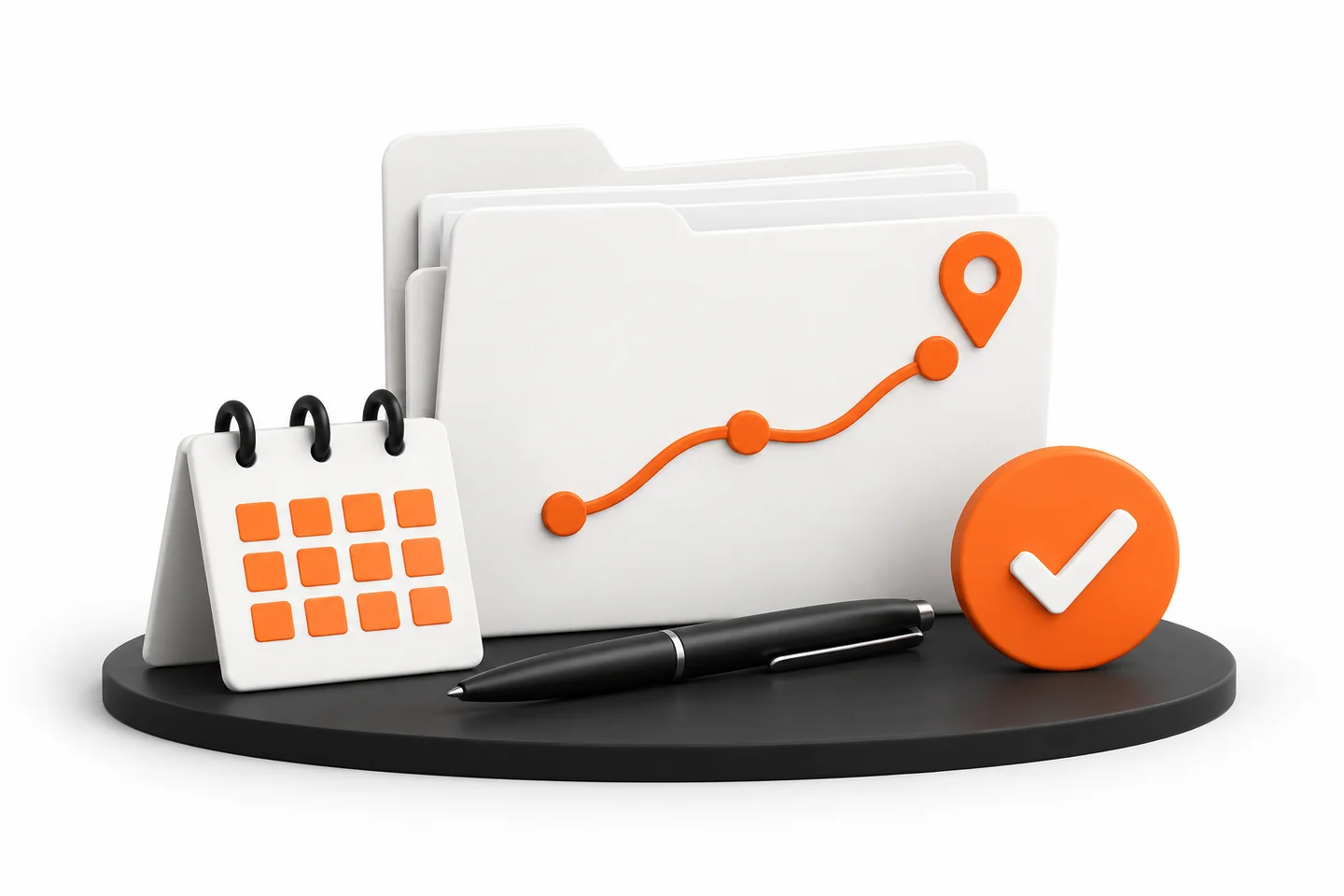 Graphic of documentation and professional guidance